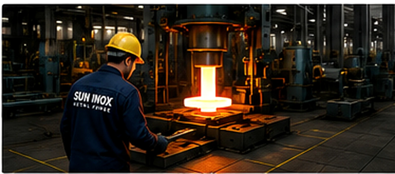 Hot forging process